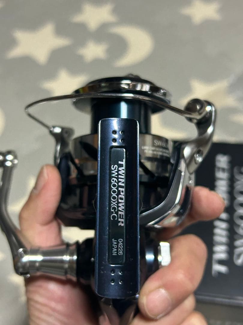 シマノ ２１ツインパワーSW 6000XG 中古美品