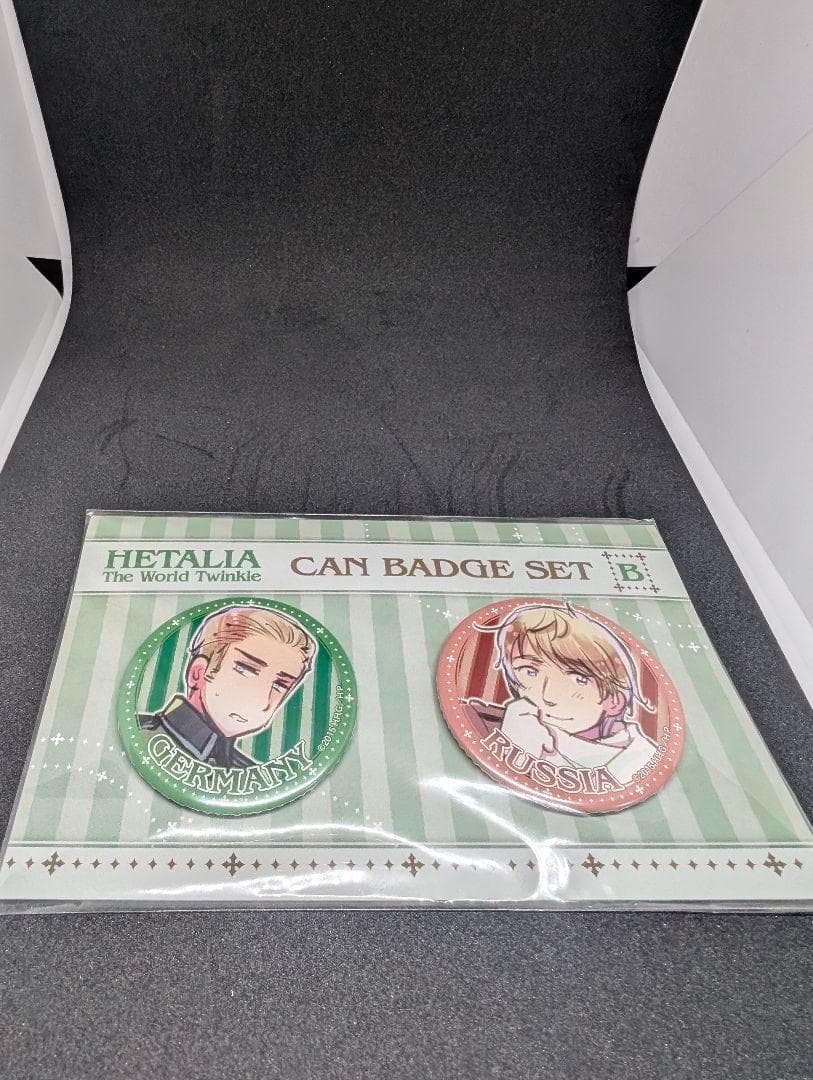 ヘタリア The World Twinkle 缶バッジセット