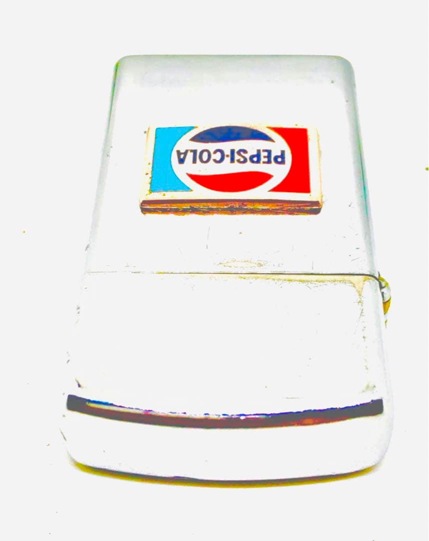ペプシ・コーラ1980年＊エナメル七宝＊ビンテージ.スリム.zippo®︎
