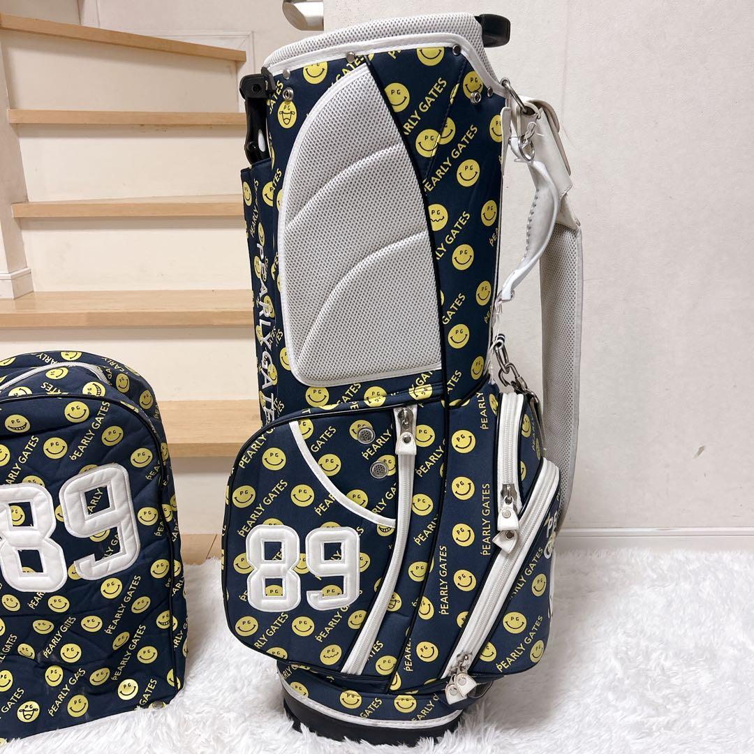 PEARLY GATES PG SMILE キャディバッグ　パーリーゲイツ