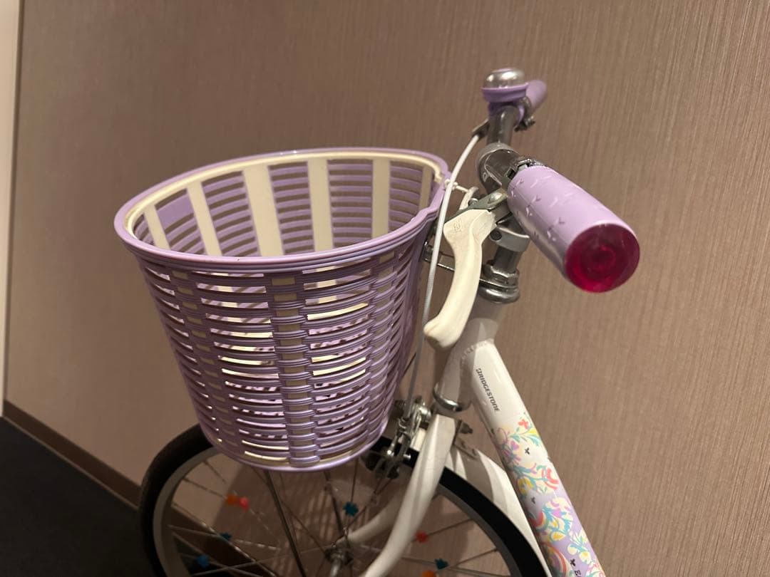 ブリジストン エコパル 薄紫 自転車 20インチ 女の子 直接の引き取り限定！！