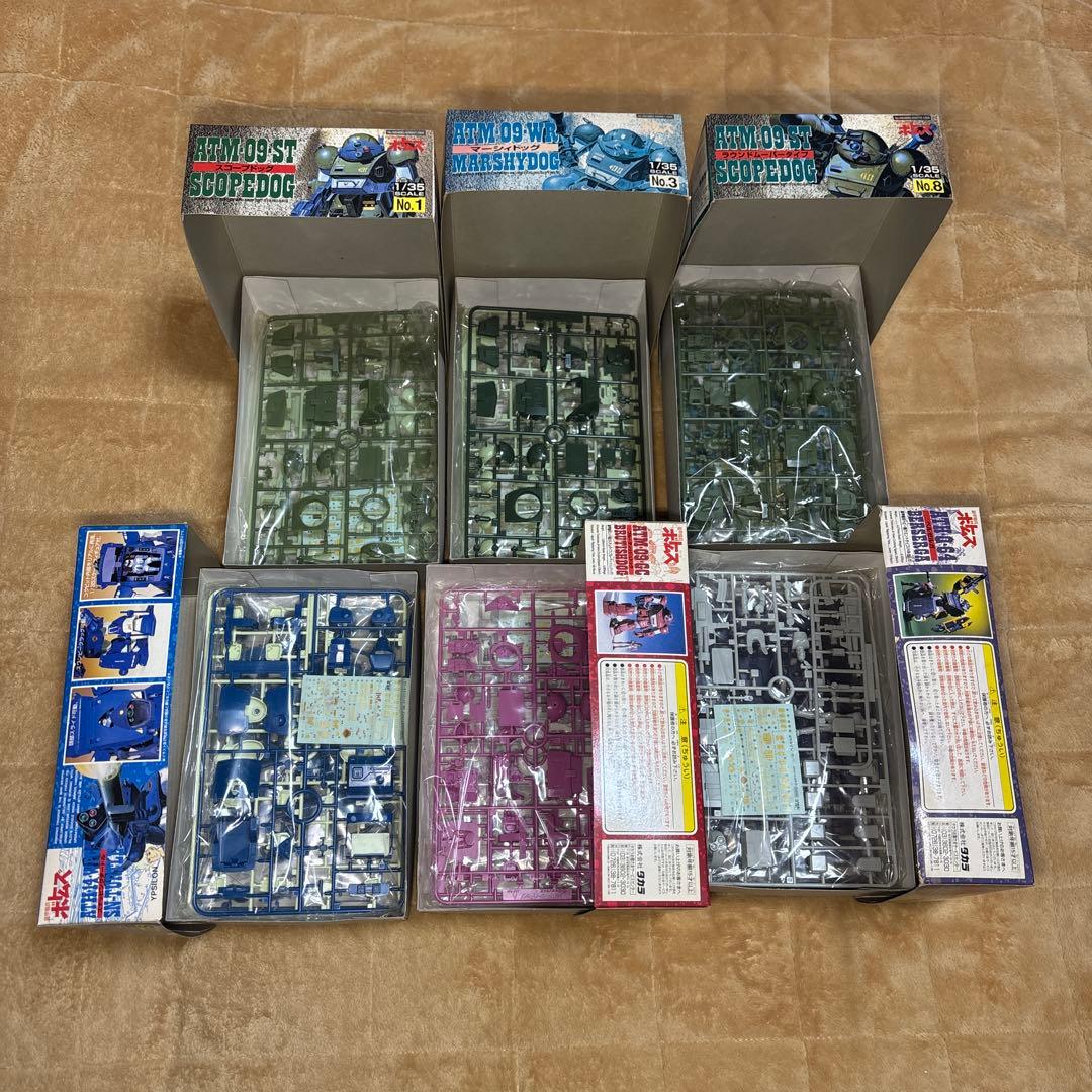 装甲騎兵ボトムズ　プラモデル 6種セット