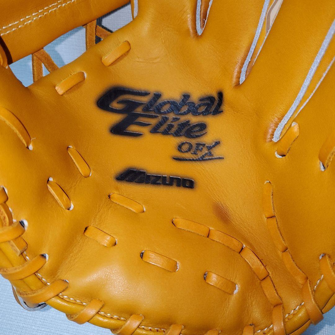 Mizuno Global Elite 軟式グローブ 内野手用[やや色焼けあり]