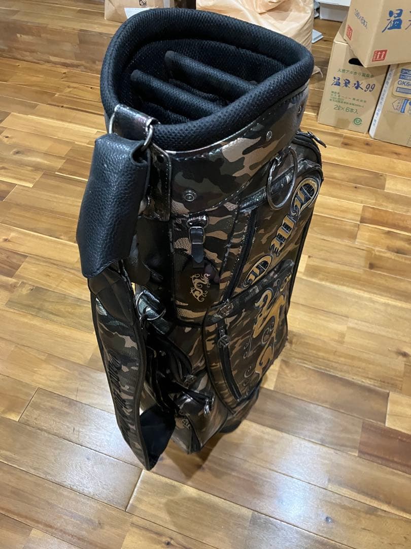 迷彩デザイン キャディバッグ