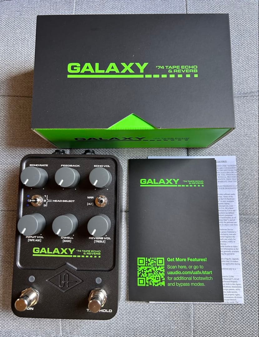 美品 UAFX GALAXY 74 TAPE ECHO & REVERB