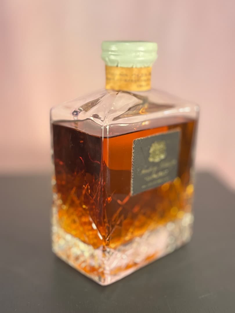 未開封 サントリーインペリアルウイスキー カガミクリスタル古酒