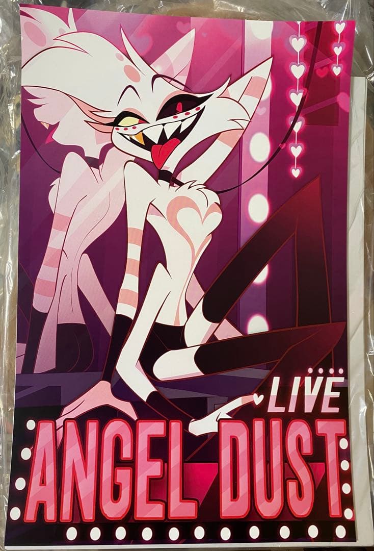 ハズビンホテル　エンジェルダスト　ポスター