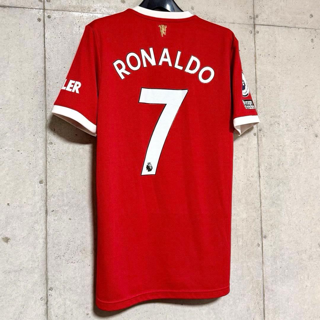 【極美品！】21/22 マンチェスター・U ♯7 C・ロナウド【Lサイズ】