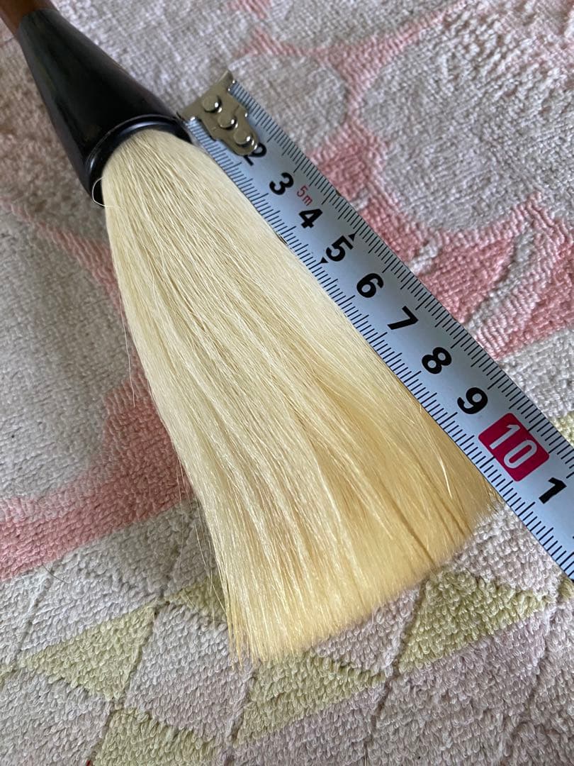 宿浄　純羊毛　和光堂　大筆　熊野筆　伝統工芸品　筆　定価20万円　43