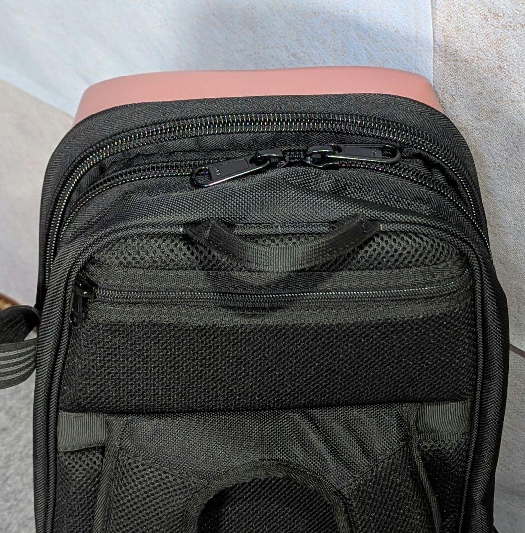 JML バイオリンケース　シェル構造バックパック型　マットピンクカラー