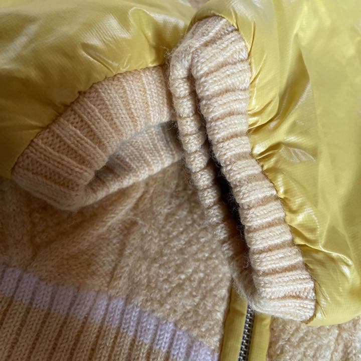 アダバット　イエロー　ニット　ナイロン　上下　セットアップ　スカート　ゴルフ