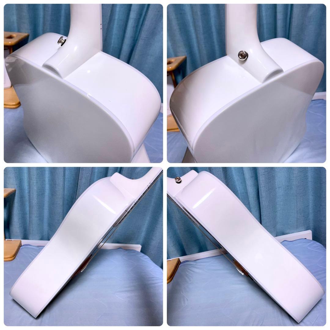 【希少☆牛骨☆エレアコ】Epiphone☆ハミングバード☆限定カラー☆ホワイト☆