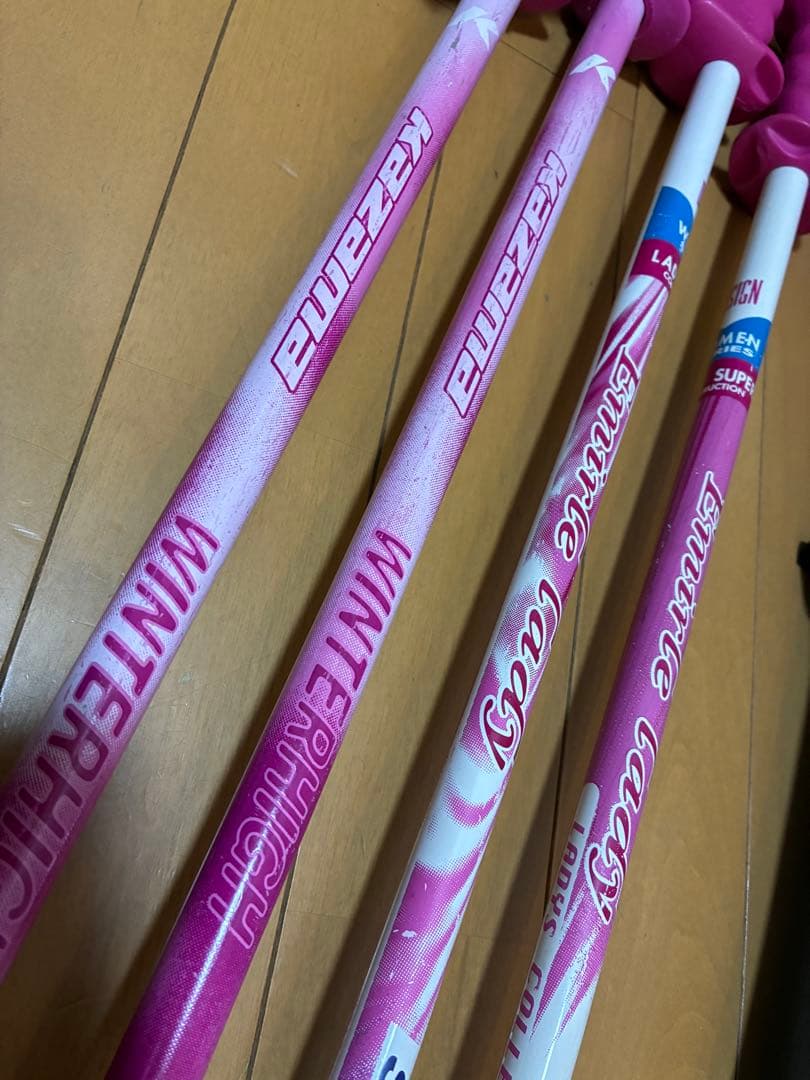 超美品スキーセット板137cm靴23.5か24cm 130〜152cmくらいの方