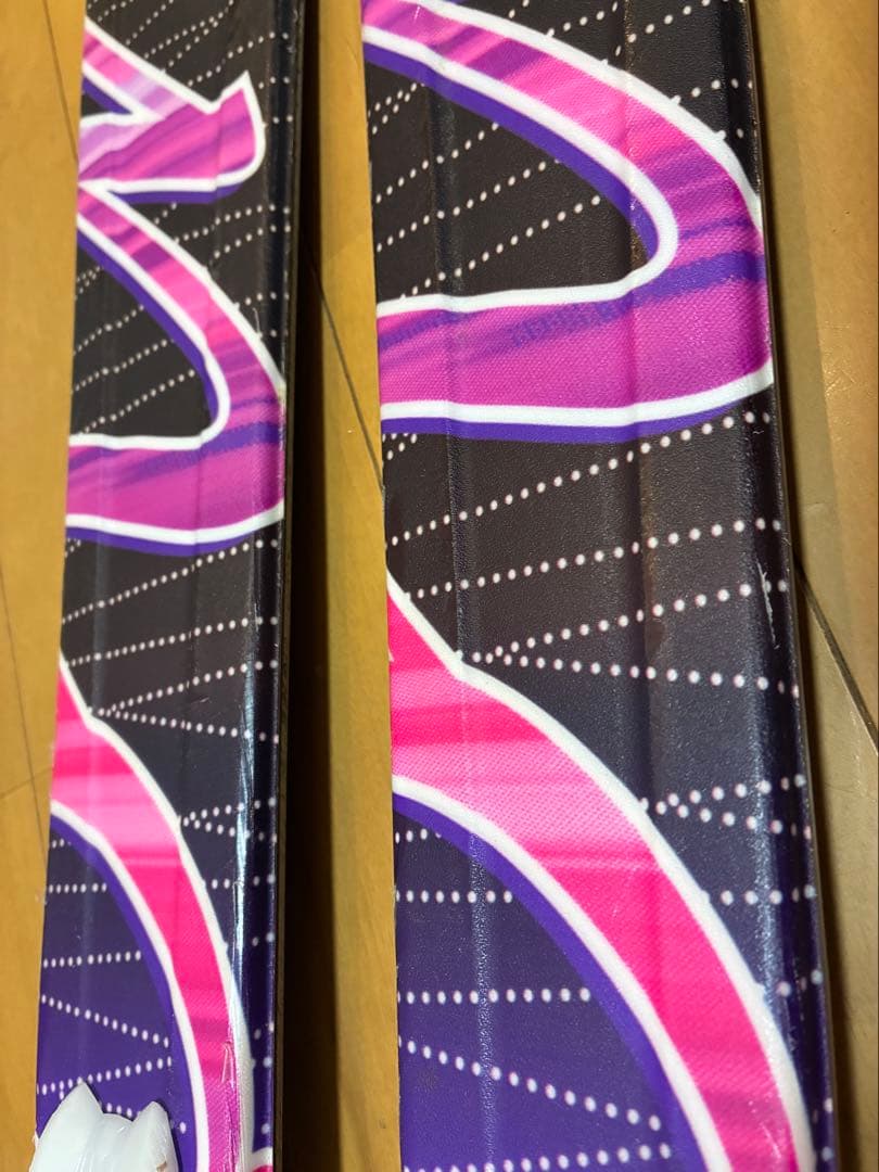 超美品スキーセット板137cm靴23.5か24cm 130〜152cmくらいの方