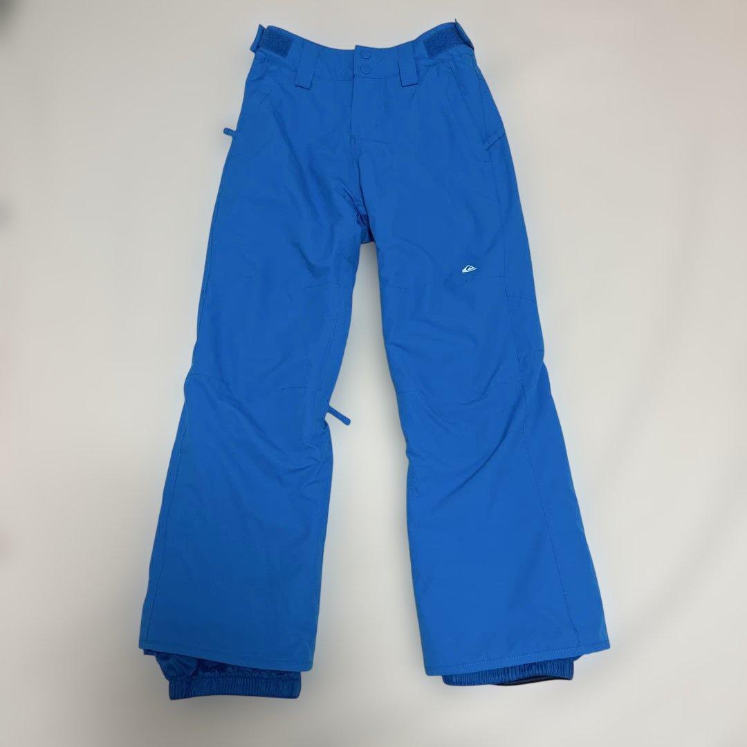 Quiksilver スノーウェア 140 青上下