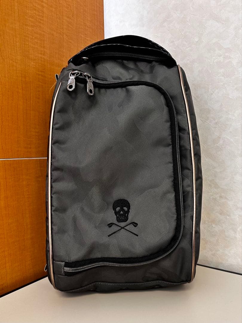 MARK & LONA ★カモ★ブラック★シューズケース★マークアンドロナ★美品