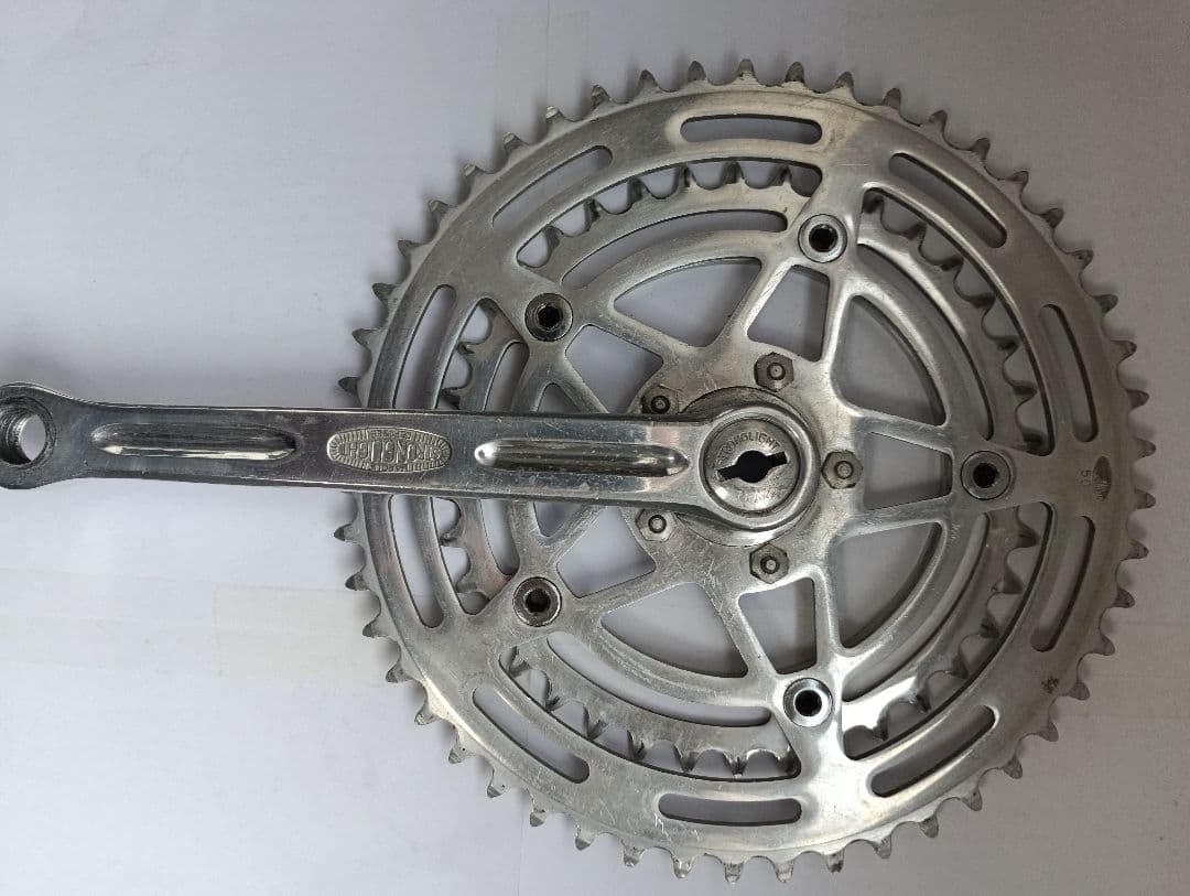 ビンテージ商品　 ストロングライトライト　クランクセット 50T 38T 工具付