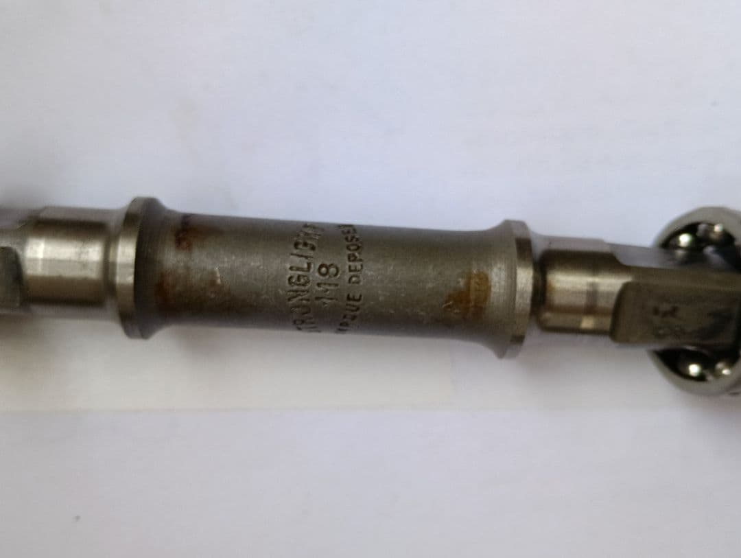 ビンテージ商品　 ストロングライトライト　クランクセット 50T 38T 工具付