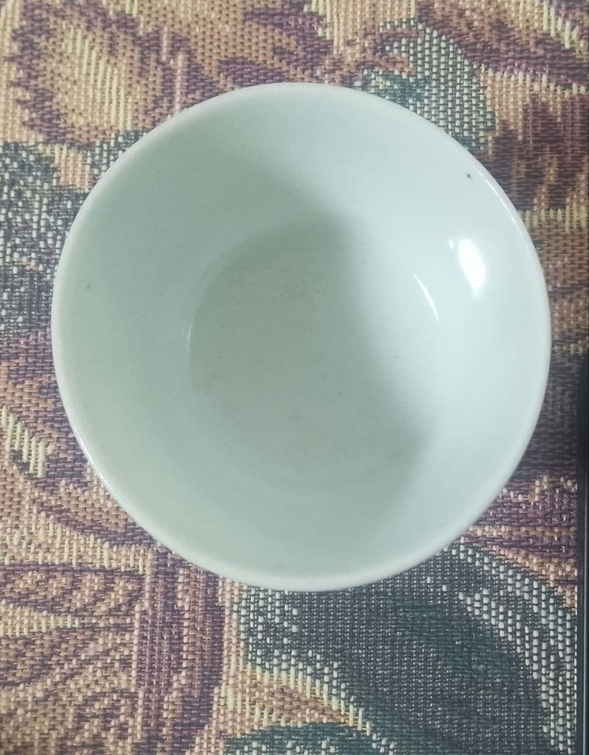 初期手 蕎麦猪口 柳の図