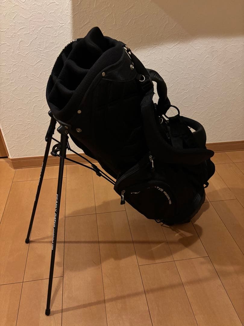 PEARLY GATES パーリーゲイツ スタンド式 キャディバッグ ブラック