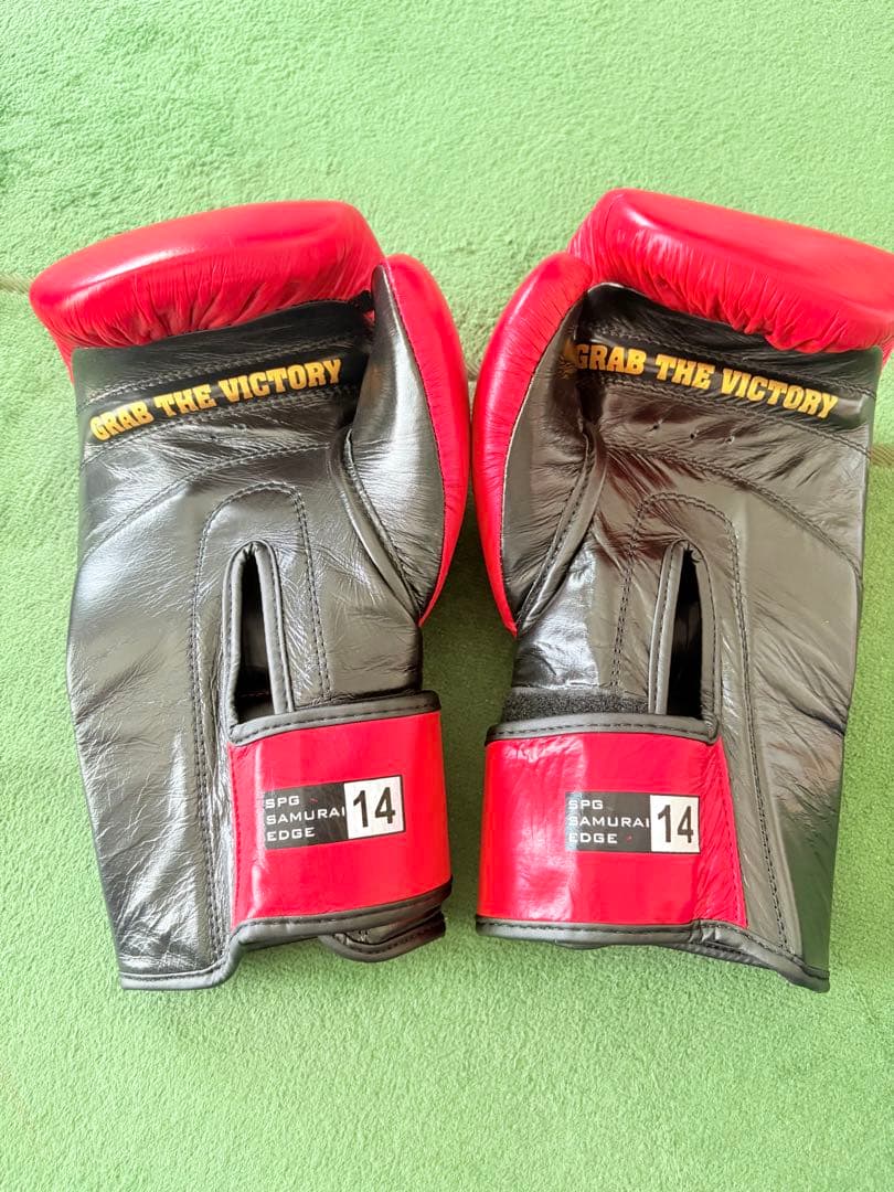 BODYMAKER SAMURAI EDGE 14oz ボクシンググローブ 本革