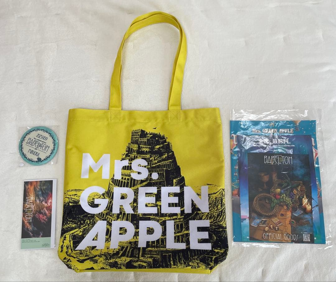 ミセス　BABEL no TOH RingoJamシート特典　福岡&メメルピンズ