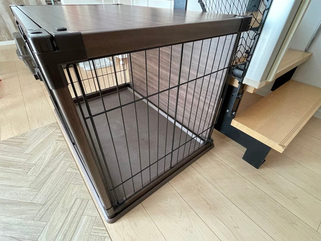 アイリスオーヤマ インテリア ウッディサークル PIWS-960 木目 ブラウン