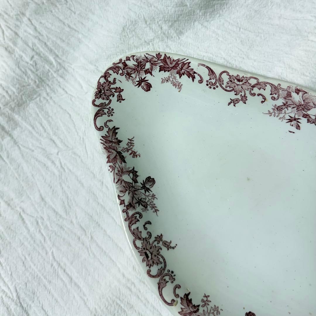 フランスアンティーク　ラヴィエ　プレート　お皿　蚤の市