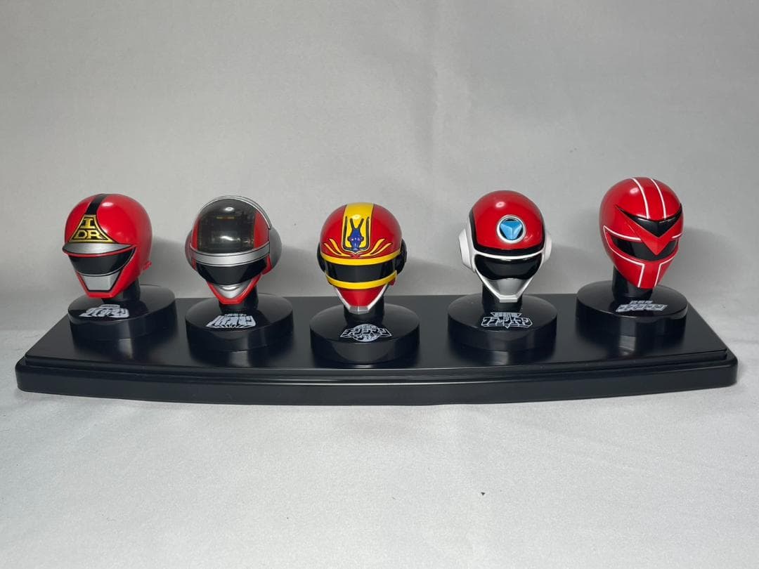 スーパー戦隊マスクコレクションⅠ 赤の伝説 １１人セット