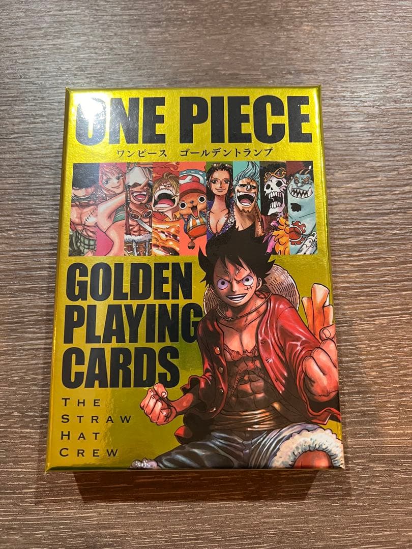 A*︎様 ONE PIECE GOLDEN PLAYING CARDS