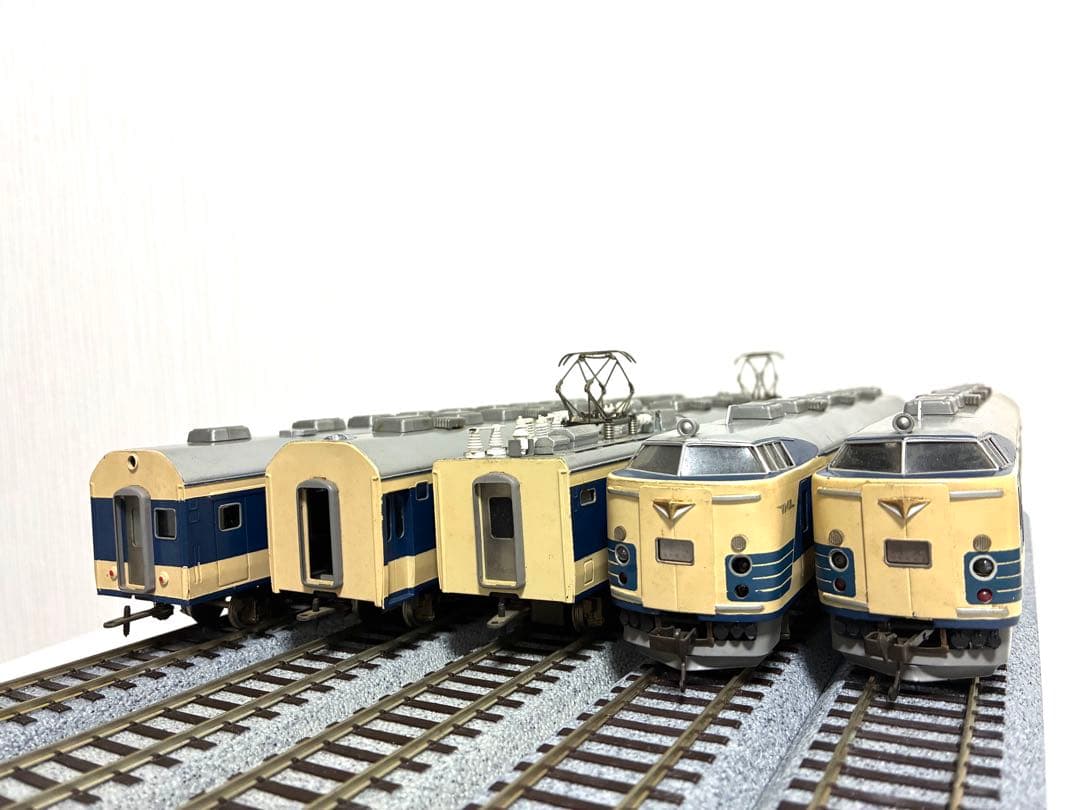 HOゲージ 581系　特急寝台電車　5両セット
