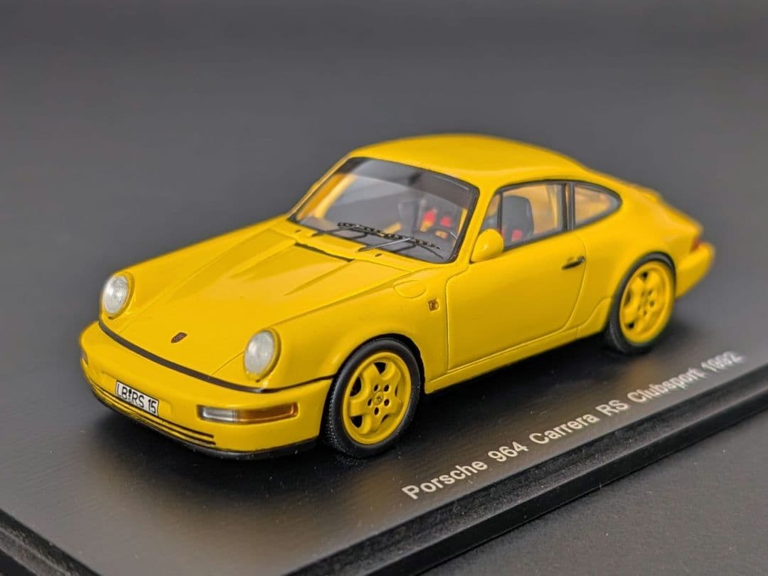 スパーク 1/43 ポルシェ 964 カレラ RS クラブスポーツ 1992