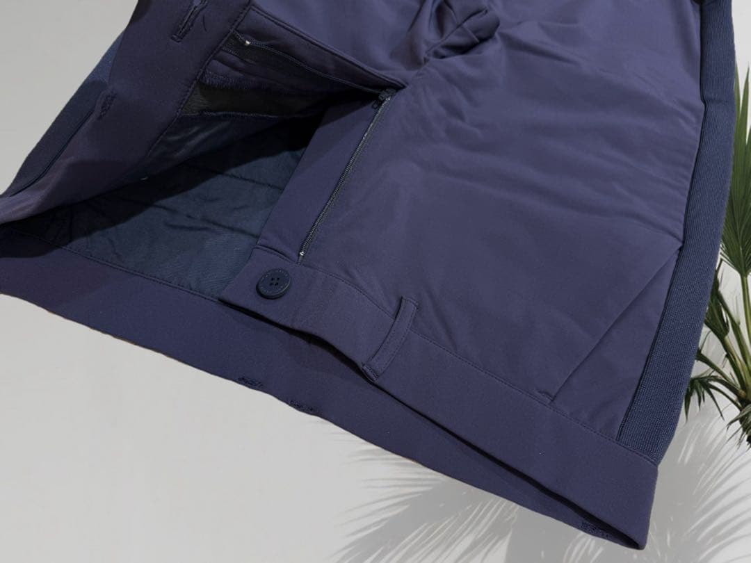 【新品】ムータマリン　暖パン　メンズ　ネイビー　XLサイズ