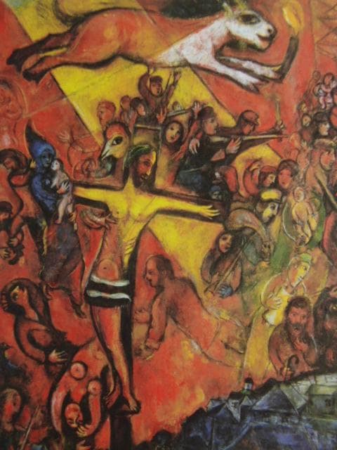 シャガール、『レジスタンス』、希少な画集より、新品高級額