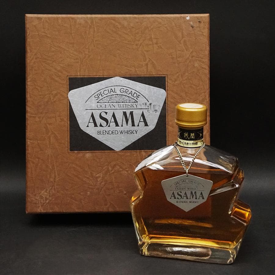 三楽オーシャン 浅間 ASAMA ブレンデッドウイスキー 特級 未開栓 箱替栓付