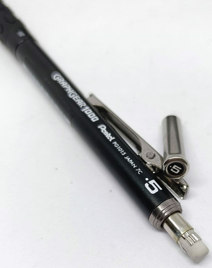 ぺんてる グラフギア1000 シャープペンシル 西日本限定色 漆黒 ブラック