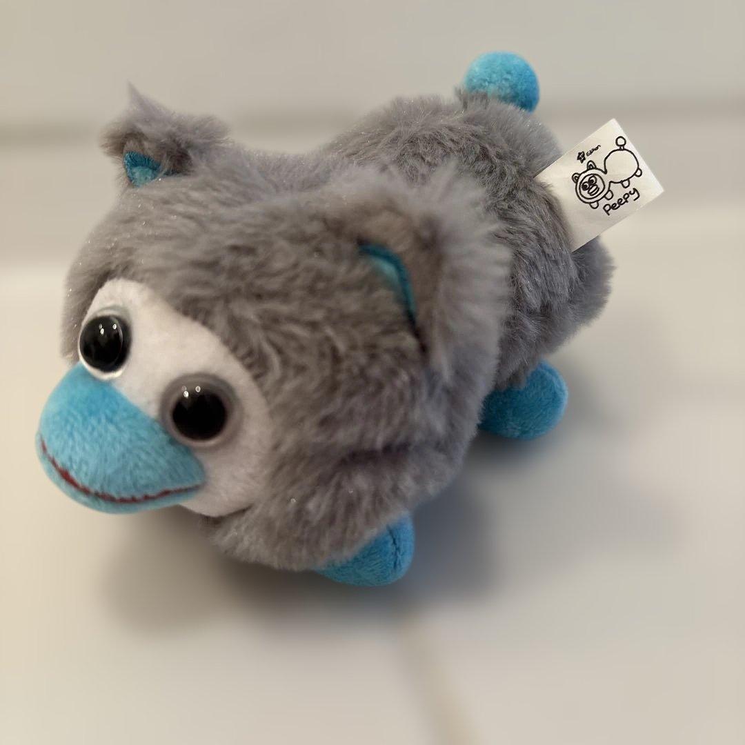 peepy ぬいぐるみ　ピーピー　Itemlabel munmun