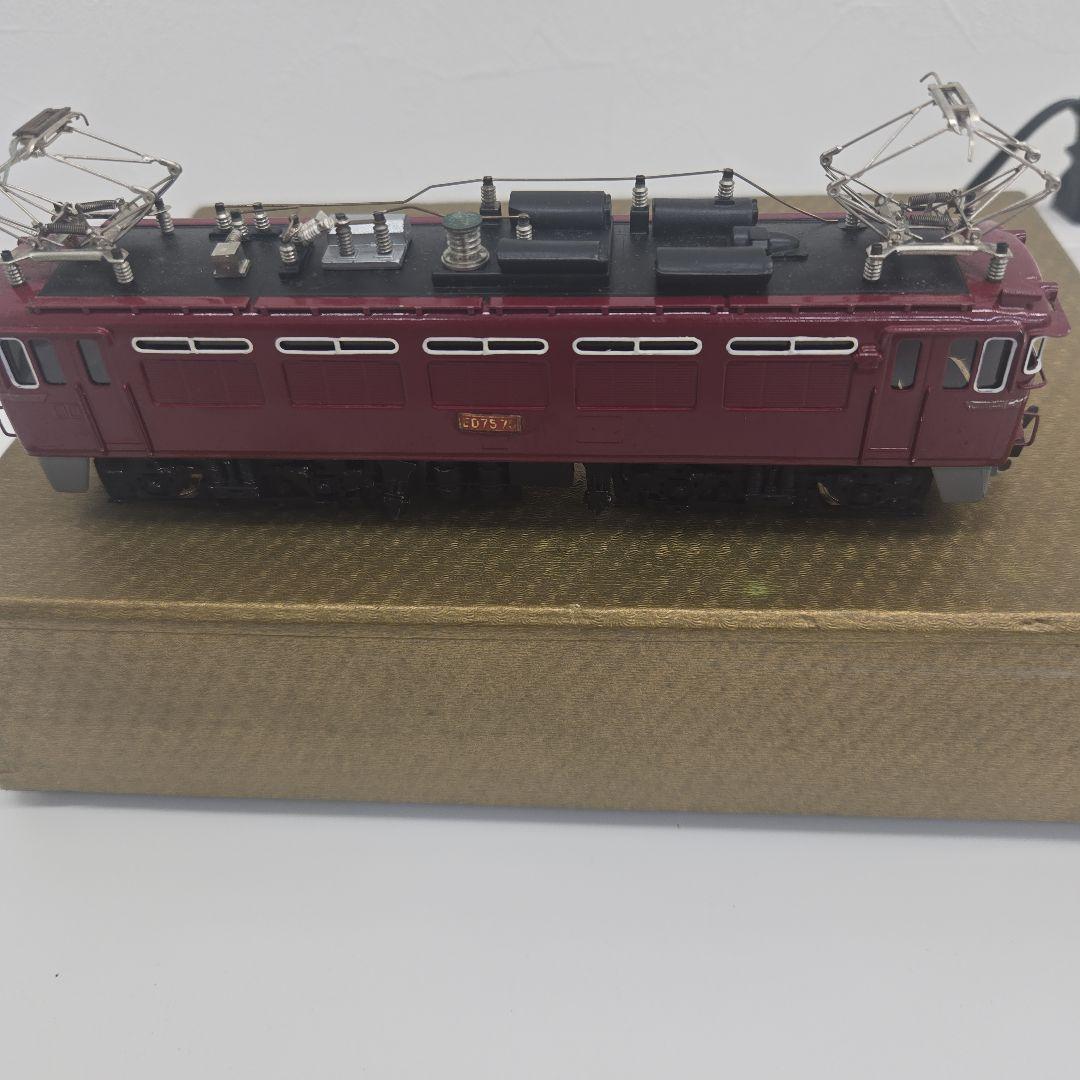宮沢模型 国鉄ED75　電気機関車 完成品 HOゲージ鉄道模型 未検品