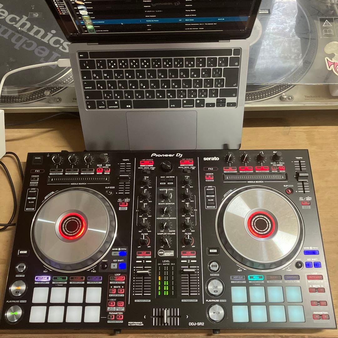 Pioneer DJ DDJ SR2 PCスタンド付き