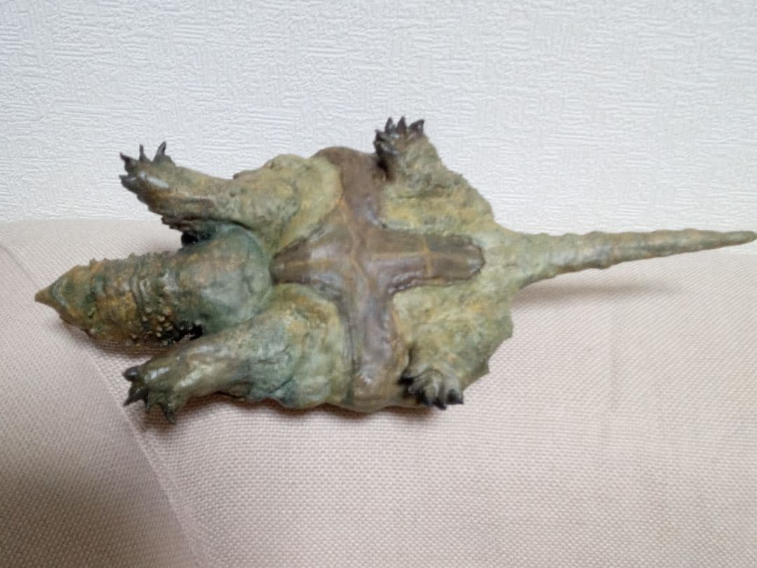 ワニガメフィギュア