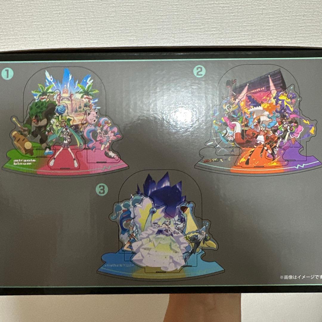 ポケミク つながるアクリルスタンド ＋ ステッカーセット
