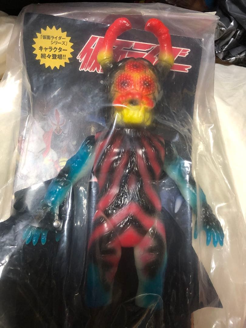 東映レトロソフビコレクション　蜘蛛男　蓄光　ワンフェス記念　新品未開封　ソフビ