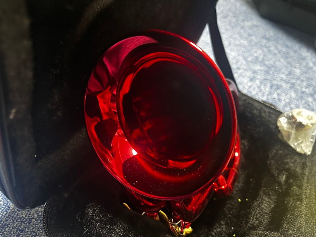 J.Michael 赤色ポケットトランペット本体 付属品セット