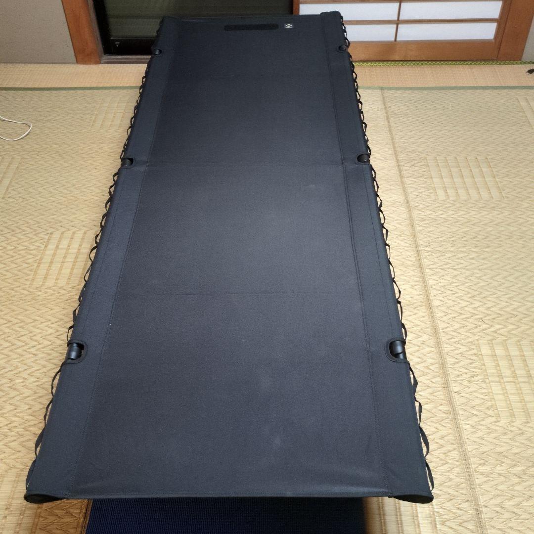 Helinoxタクティカルコットコンバーチブル黒　別売りコットレッグ付