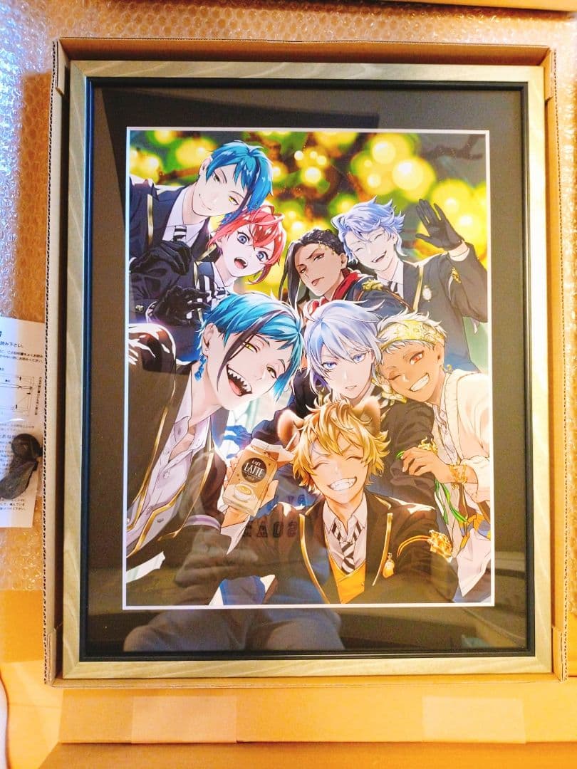 未使用　ツイステ　複製原画　枢やな　２年生　フロイド　ジェイド　アズール　リドル