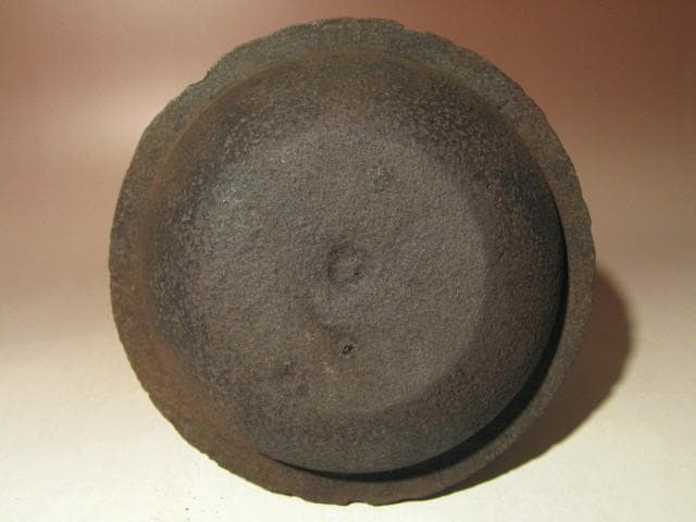 ☆天明年間　大西浄元造　鶴首切合釜☆大西清右衛門極め☆u413