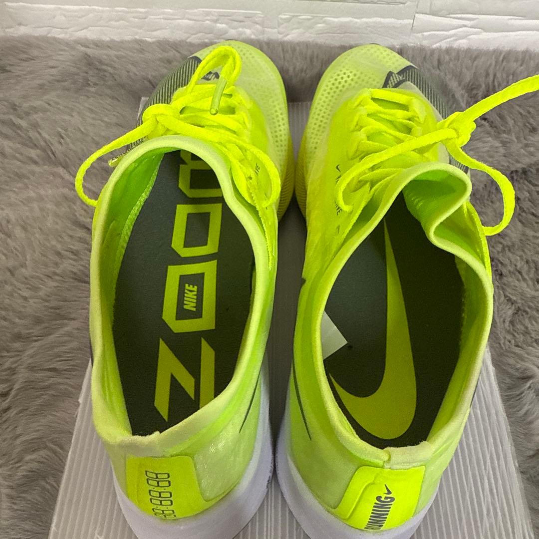 【美品】NIKE ズームフライ３　蛍光　イエロー　27cm