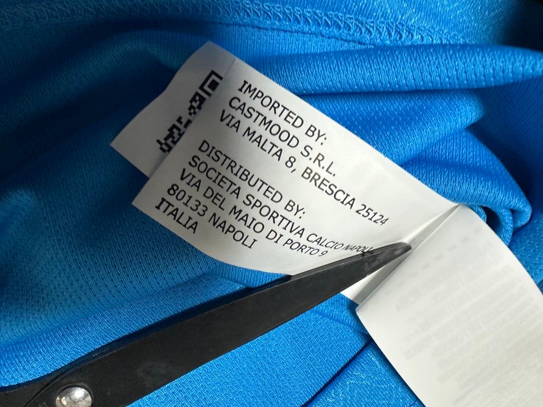 正規品 SSCナポリスクデット限定記念ユニフォーム Lサイズ