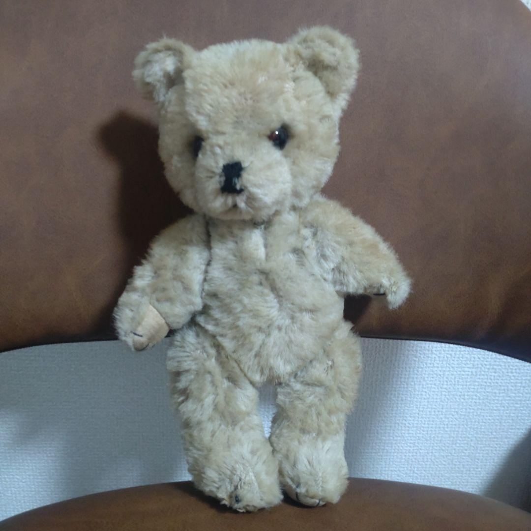 テディベア　くま　ぬいぐるみ　あどけないアンティーク　ベア
