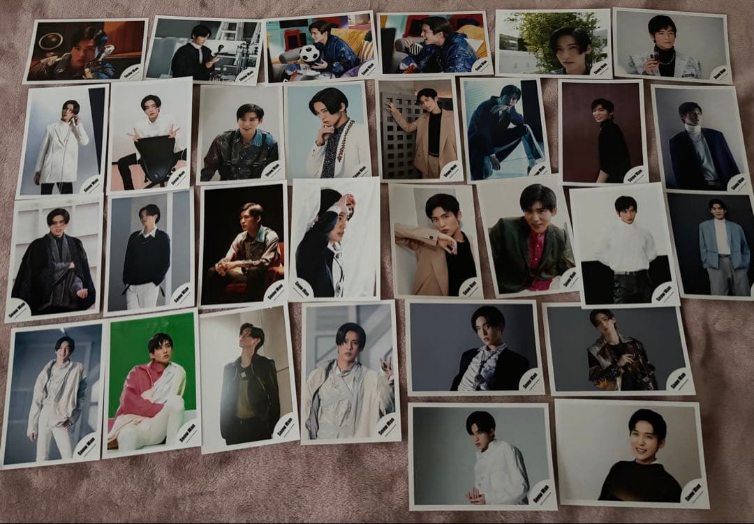  Man 目黒蓮 アクスタ 公式写真 アクキー 缶バッジ メモ帳